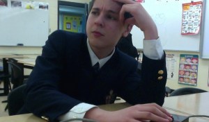 Geist prepares for victory.